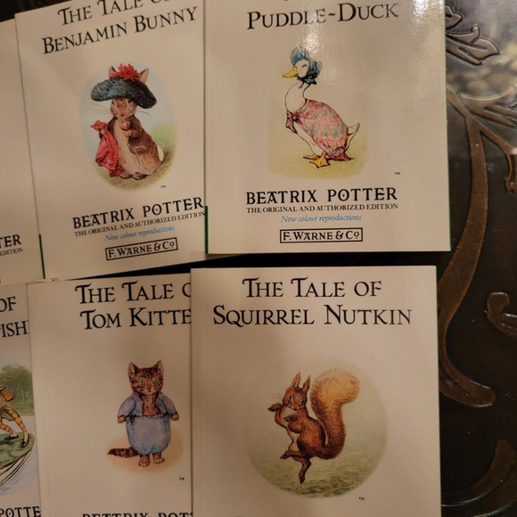 Vintage 1990 Six Beatrix Potter Book Set Promo Item From BP Oil - Picture 5 of 5